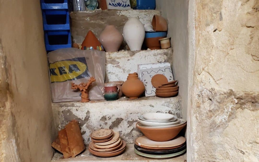 “We saw secret passages in some pottery shop which were used for escape”